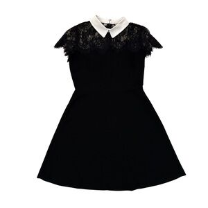 Madison Jules Romantic Goth Mini Dress